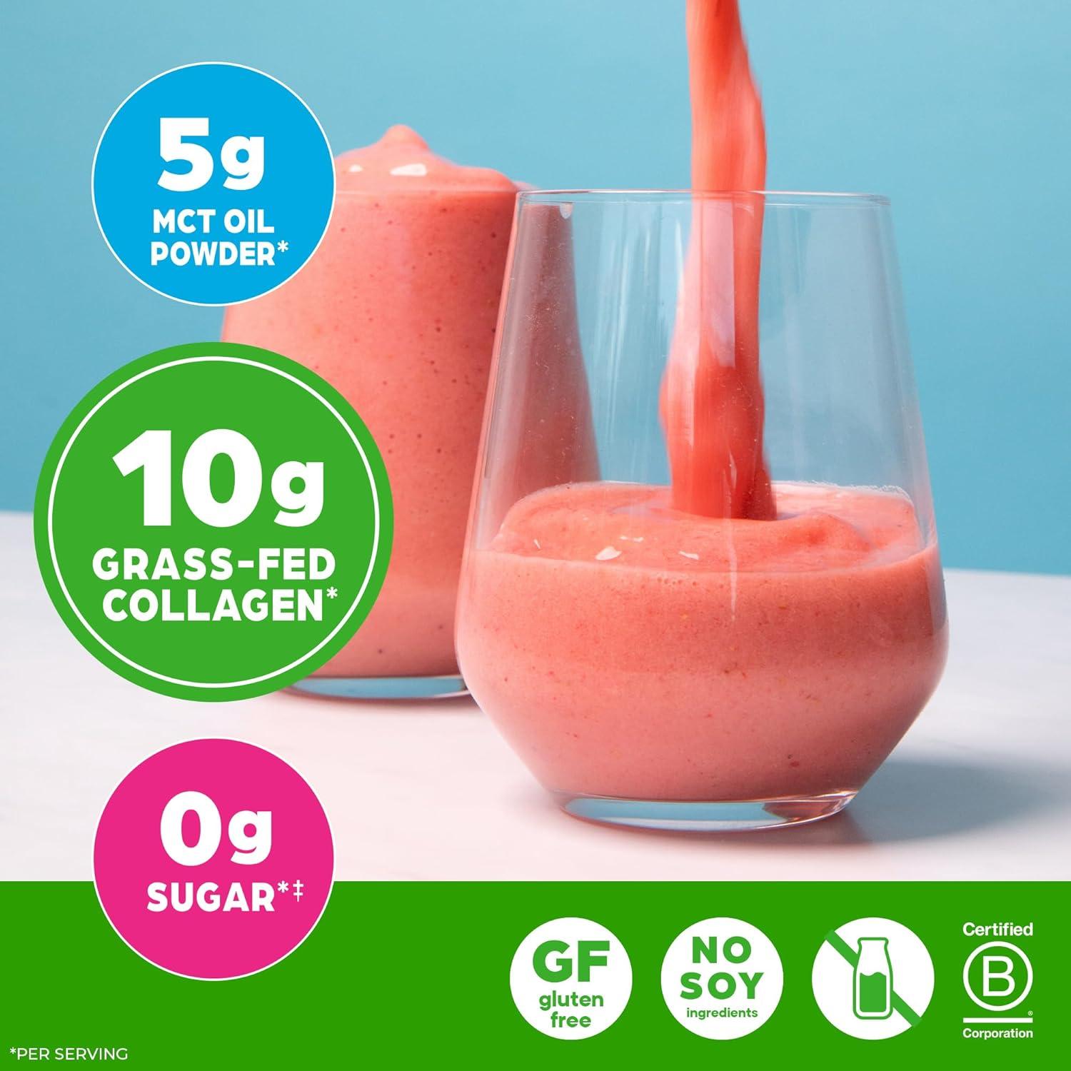 image:imageOrgain Keto Collagen Protein Powder Chocolate 10g Grass Fed Hydrolyzed Collagen Peptides for Women amp Men Type I amp III 5g MCT Oil Hair Skin Nail amp Joint Support NonGMO Gluten Free 088lbVanilla Bean