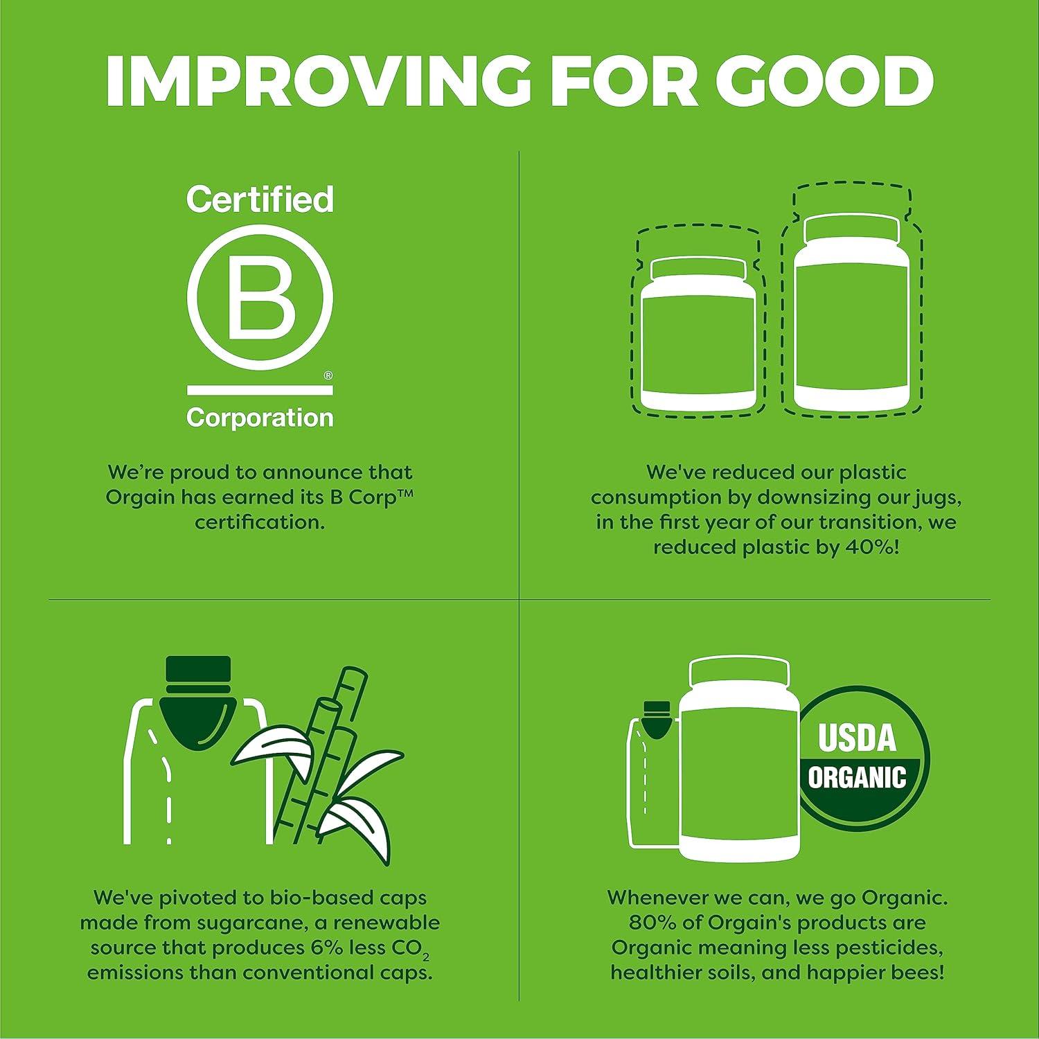 image:imageOrgain Kids Protein Powder Shake Mix Vanilla Bean Ice Cream 8g GrassFed Dairy Protein 4g Fiber 22 Vitamins amp Minerals Gluten Free No Soy Ingredients Adds Healthy Nutrients to Kids Snacks 1lb