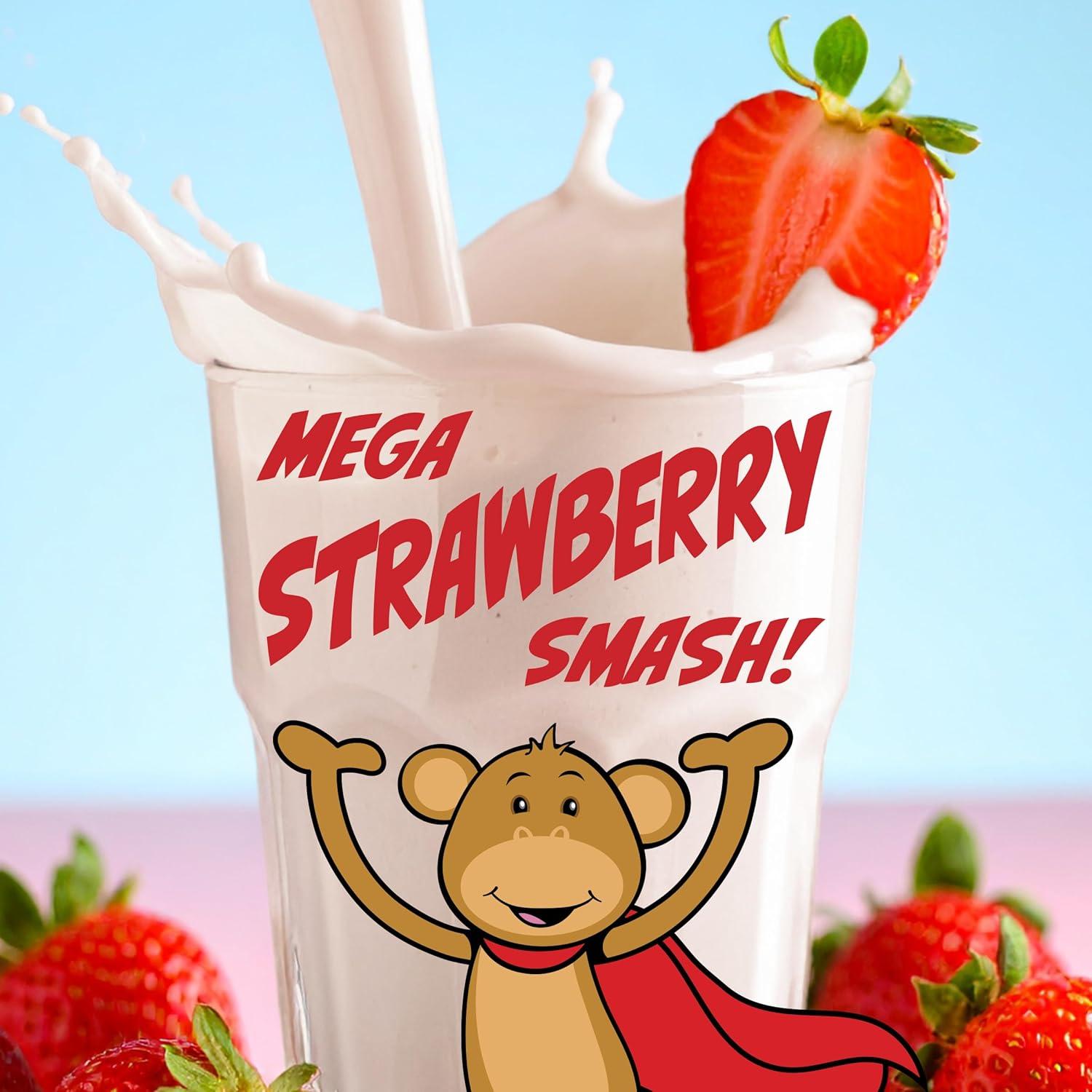 image:imageOrgain Organic Kids Nutritional Protein Shake Chocolate Healthy Kids Snacks 8g Dairy Protein 3g Fiber 22 Vitamins amp Minerals No Soy Ingredients Gluten Free NonGMO 825 Fl Oz Pack of 12Strawberry