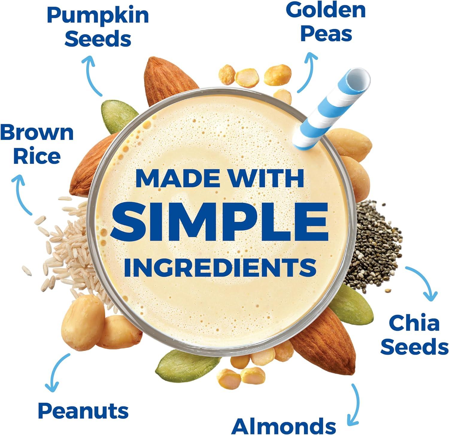 image:imageOrgain Organic Simple Vegan Protein Powder Bundle Chocolate amp Vanilla 20g Plant Based Protein 125 lb Each Gluten Free No Artificial Sweeteners