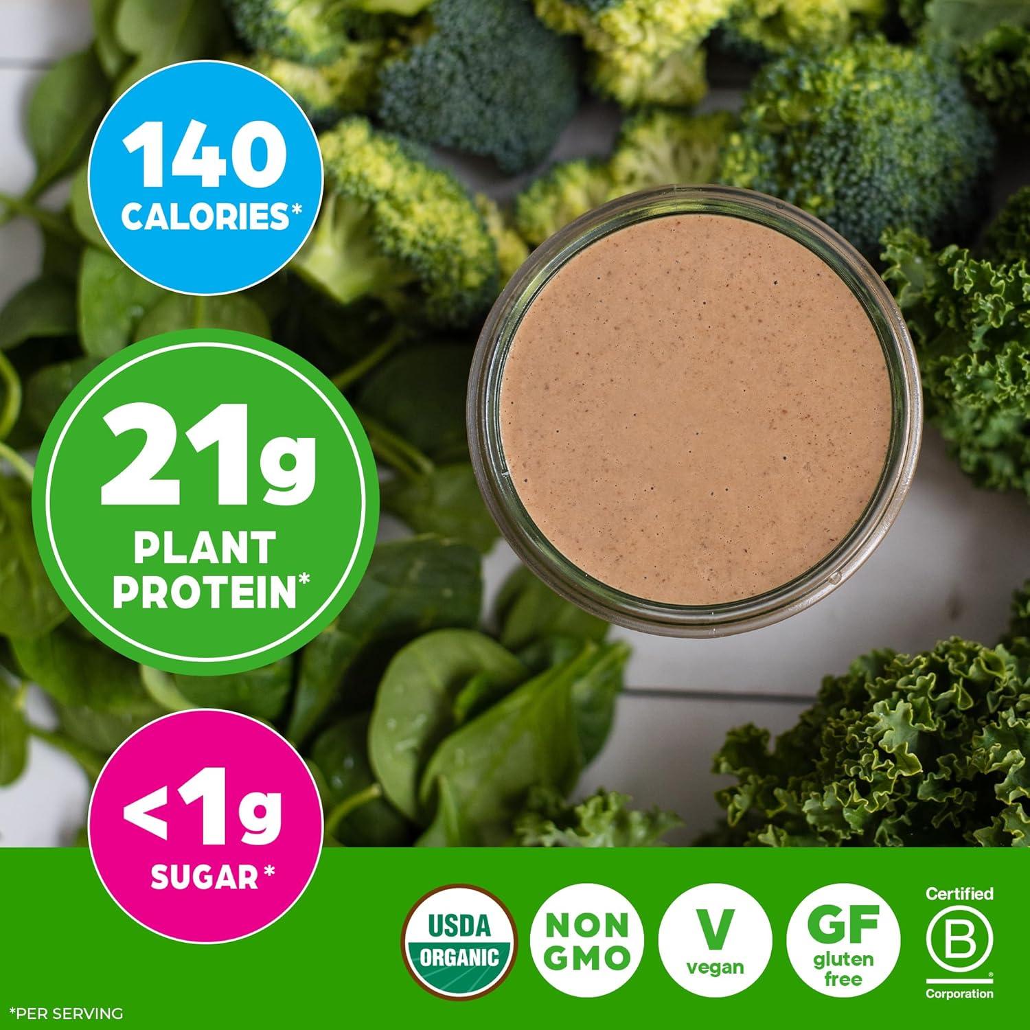 image:imageOrgain Organic Vegan Protein Powder Greens Creamy Chocolate Fudge 21g Plant Based Protein Gluten Free Dairy amp Lactose Free Soy Free No Sugar Added Iron amp Prebiotics for Gut Health 194lbCreamy Chocolate Fudge