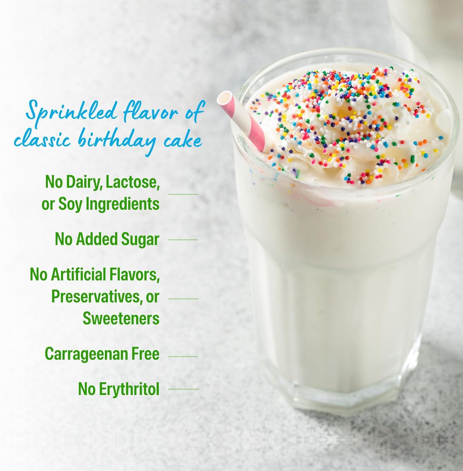 image:imageOrgain Organic Vegan Protein Powder Strawberries amp Cream 21g Plant Based Protein 4g Prebiotic Fiber Low Net Carb No Lactose Ingredients No Added Sugar NonGMO For Shakes amp Smoothies 203 lbBirthday Cake