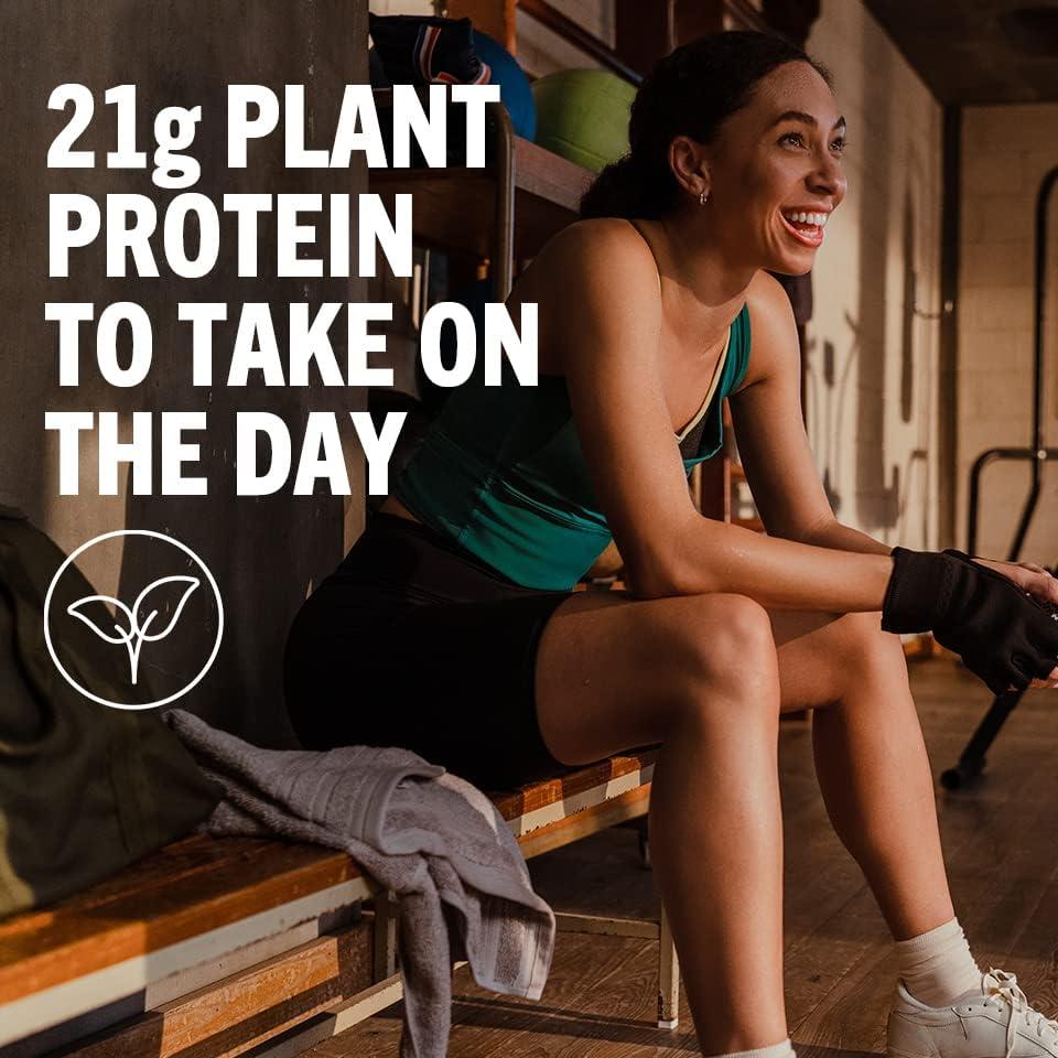 image:imageOrgain Organic Vegan Protein Powder Strawberries amp Cream 21g Plant Based Protein 4g Prebiotic Fiber Low Net Carb No Lactose Ingredients No Added Sugar NonGMO For Shakes amp Smoothies 203 lbNatural Unsweetened