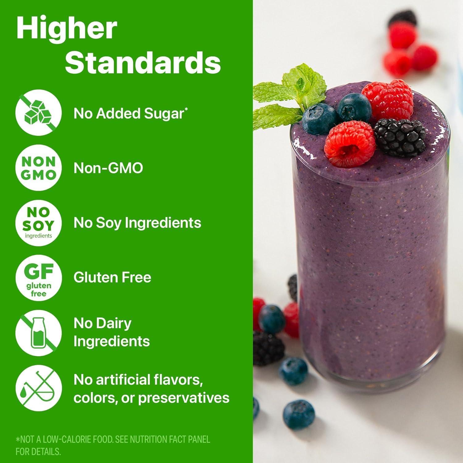 image:imageOrgain Organic Vegan Protein Powder Strawberries amp Cream 21g Plant Based Protein 4g Prebiotic Fiber Low Net Carb No Lactose Ingredients No Added Sugar NonGMO For Shakes amp Smoothies 203 lbChocolate Vanilla Bundle