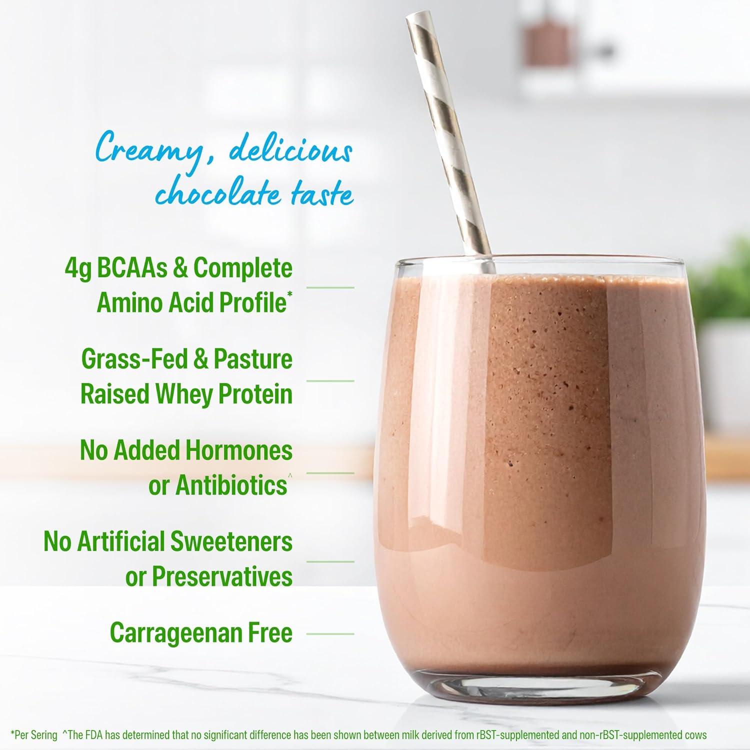 image:imageOrgain Whey Protein Powder Creamy Chocolate Fudge 21g Grass Fed Dairy Protein 5g BCAAs 4g Prebiotic Fiber 2g Sugar No Added Hormones Gluten Free Kosher For Shakes amp Smoothies 182lbCreamy Chocolate Fudge