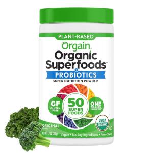 image:imageOrgain Organic Greens Powder  50 Superfoods Berry  1 Billion Probiotics for Digestive Health Antioxidants Vegan PlantBased GlutenFree NonGMO Green Juice amp Smoothie Drink Mix  062lbOriginal