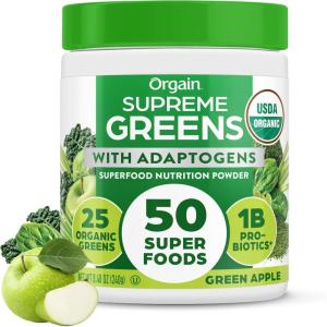 image:imageOrgain Supreme Greens Powder Green Apple